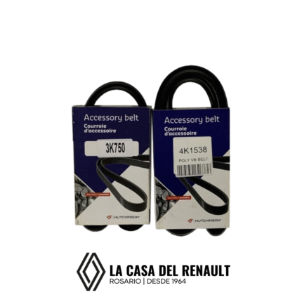 Correas Multicanal 3k715 y 4k1538 (D4F)