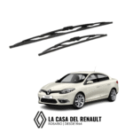 Kit de Escobillas Delanteras Fluence