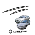 Kit de Escobillas Delanteras Megane/Megane 2
