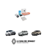 Kit de Filtros Captur/Duster/Sandero RS 2.0 16v (F4R)