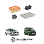 Kit de Filtros Clio 2 / Kangoo 1.6 16v (K4M)